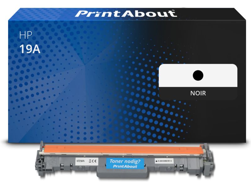 PrintAbout HP 19A (CF219A) Black Toner Cartridge