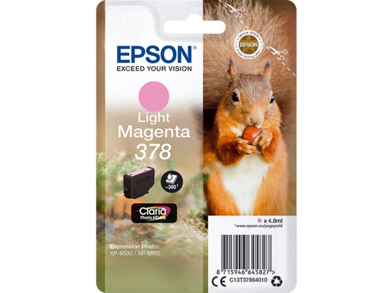 Cartucha de tinta Epson Magenta claro (C13T37864010)