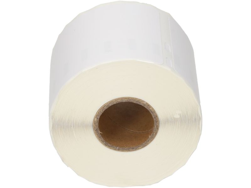 Etiqueta compatible Dymo - (54 mm x 70 mm) - Negro sobre blanco
