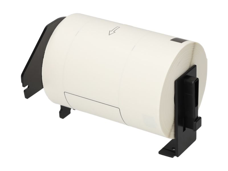 Etiqueta compatible Brother DK-11241 - (102 mm x 152 mm) - Negro sobre blanco
