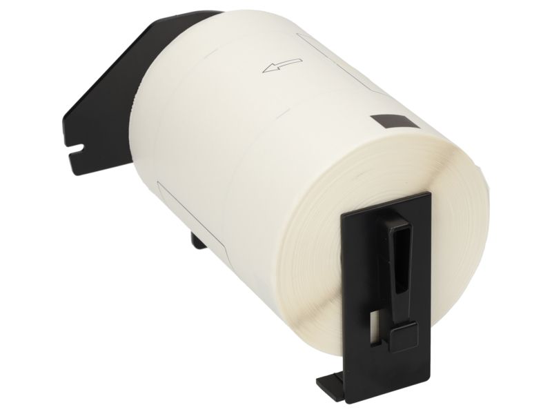 Etiqueta compatible Brother DK-11241 - (102 mm x 152 mm) - Negro sobre blanco