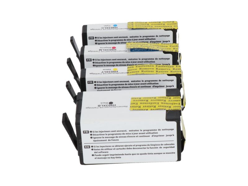 Cartucho compatible HP 903XL (3HZ51AE) - 4 colores - Pack alto rendimiento