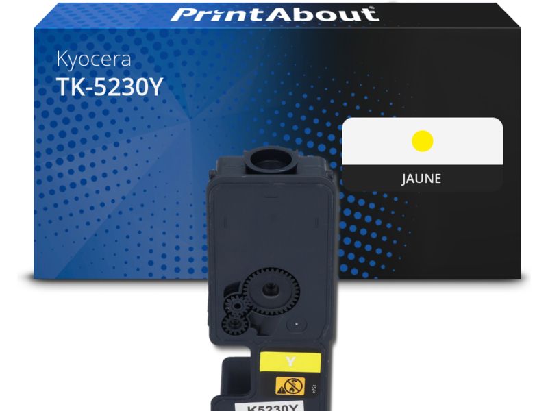 Toner PrintAbout compatible Kyocera TK-5230Y - Amarillo