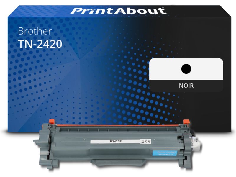 PrintAbout Compatible Brother TN-2420 Toner - Black - High Capacity