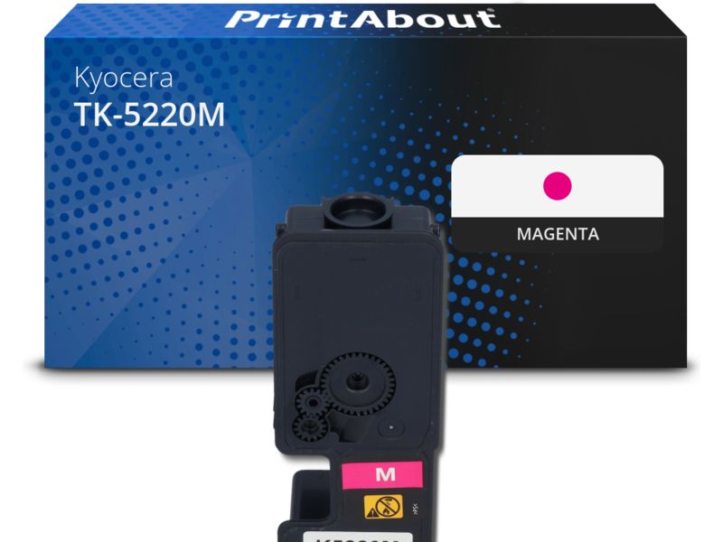 PrintAbout Kyocera TK-5220M Magenta Toner