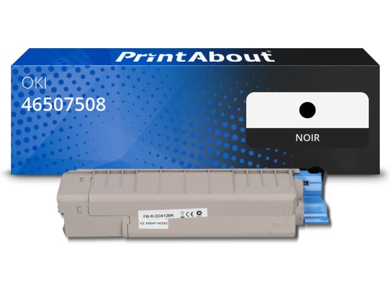 Toner compatible PrintAbout - Noir (46507508)