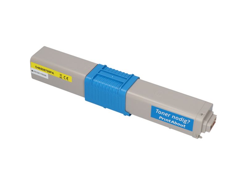 Toner compatible PrintAbout OKI 46508709 - Amarillo