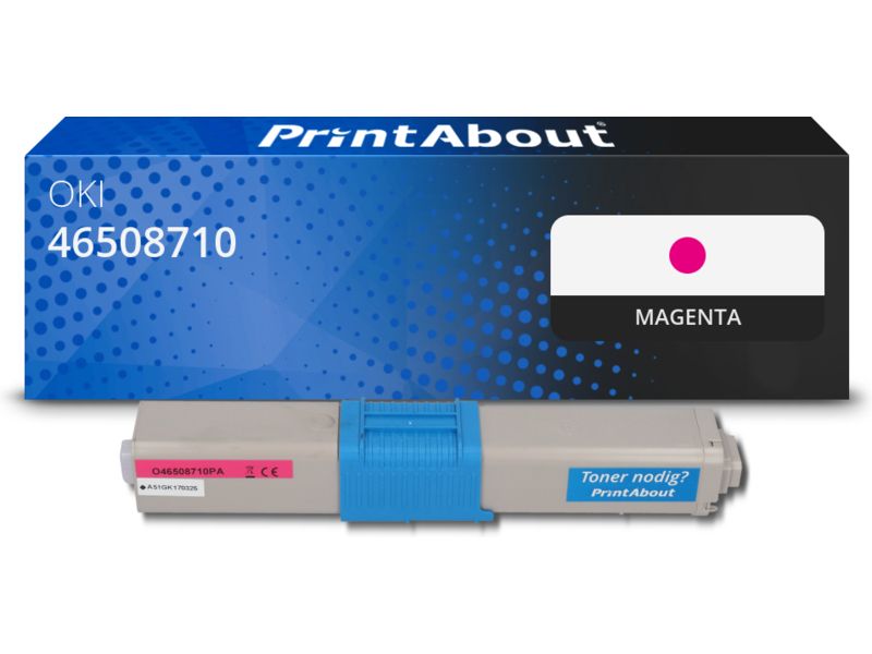 Toner compatible PrintAbout OKI 46508710 - Magenta