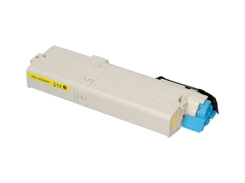 Toner compatible PrintAbout OKI 46490605 - Jaune