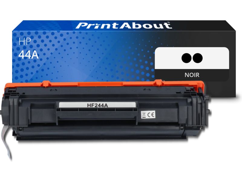 PrintAbout Compatible HP 44A Toner (CF244AD) - Pack of 2 - Black - Multipack