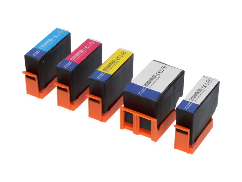Epson 202XL Compatible Cartridge (C13T02E74010) - 5 Colors - High Capacity - Multipack by PrintAbout