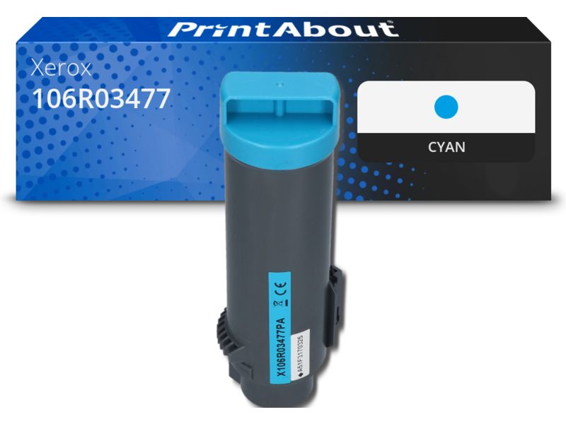 Toner Xerox Compatible PrintAbout 106R03477 - Cyan