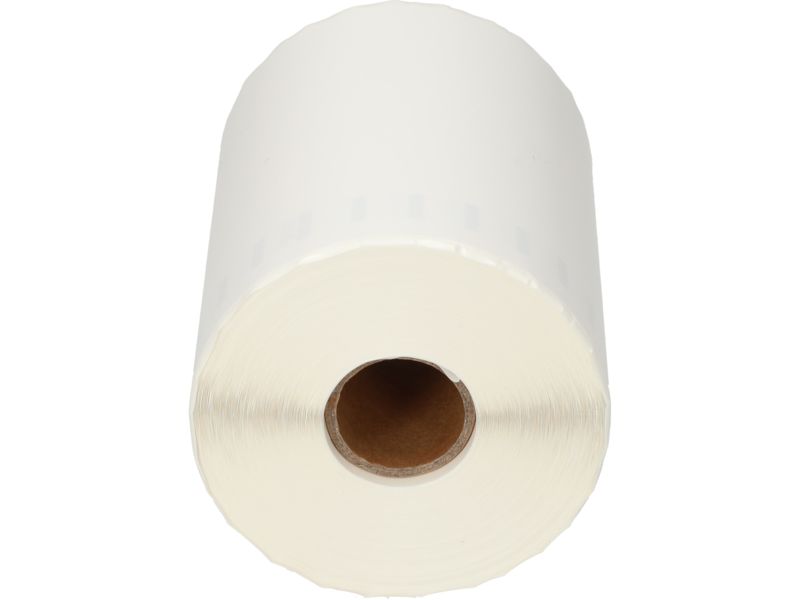 Dymo Compatible Label - (104mm x 159mm) - Black on White