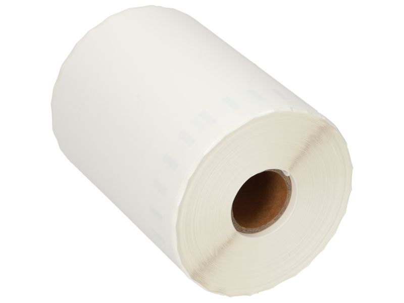 Dymo Compatible Label - (104mm x 159mm) - Black on White