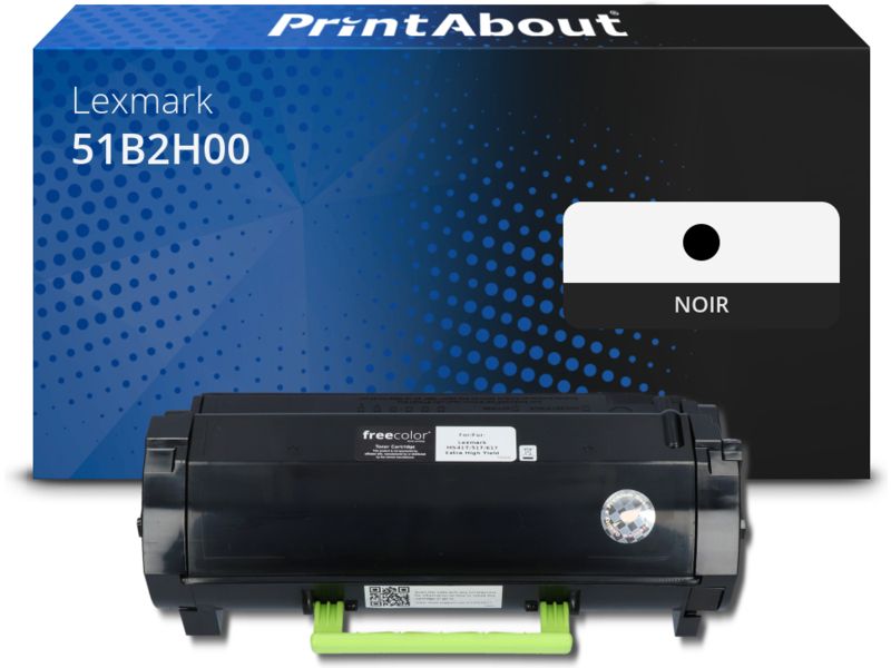 Lexmark 51B2H00 Toner, Black, High Capacity - PrintAbout