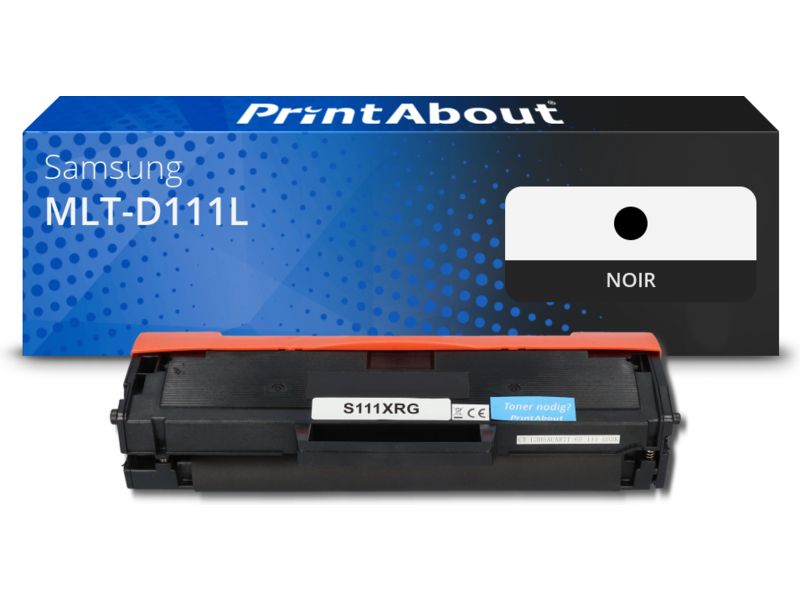 Toner Samsung MLT-D111L (SU799A) de PrintAbout - Noir - Grande Capacité