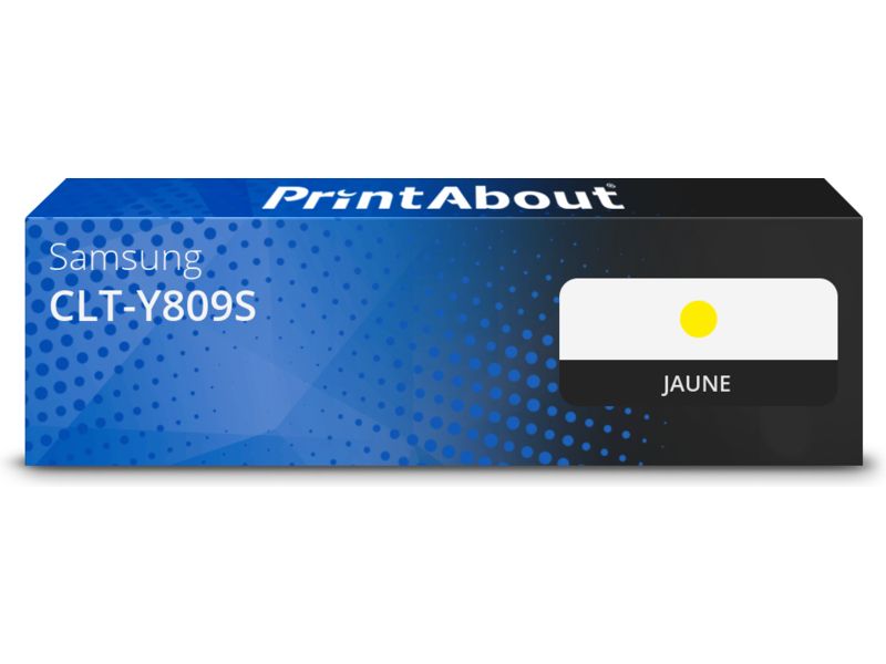 Toner Samsung CLT-Y809S Compatible - Jaune