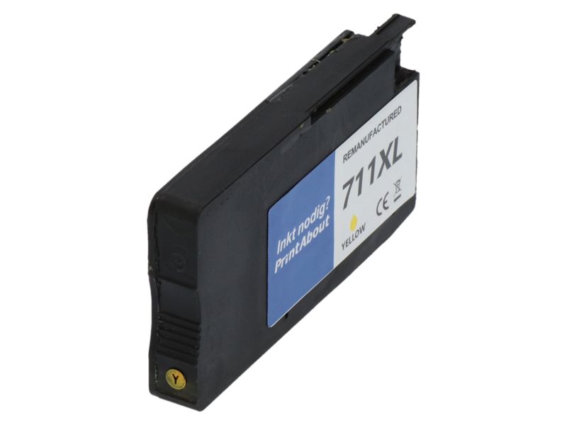 Cartouche compatible HP 711 - Jaune (CZ132A) PrintAbout