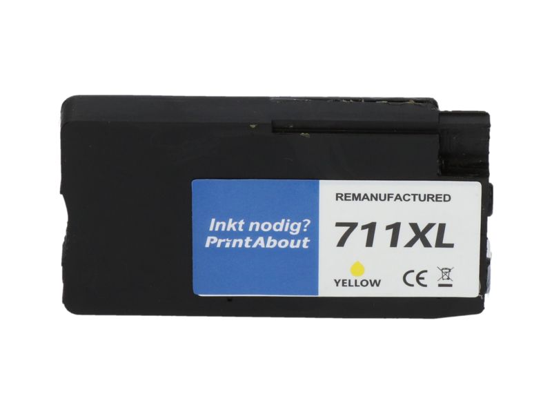 Cartouche compatible HP 711 - Jaune (CZ132A) PrintAbout