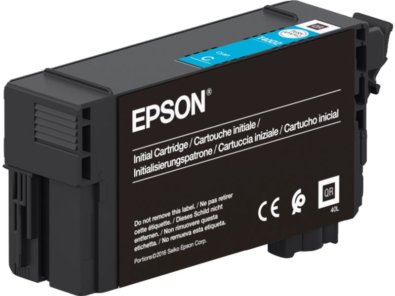 Cartucho de tinta Epson UltraChrome XD2 (T40D240) - Cian
