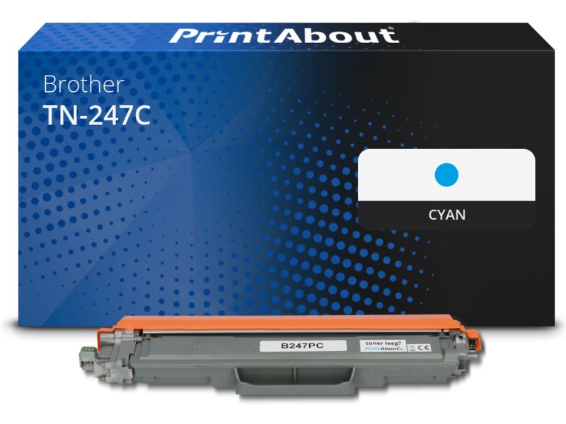 Toner compatible Brother TN-247C ciano - Alta capacidad