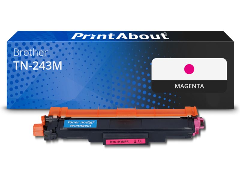 Brother TN-243M Magenta Toner by PrintAbout (Size: 1.300)