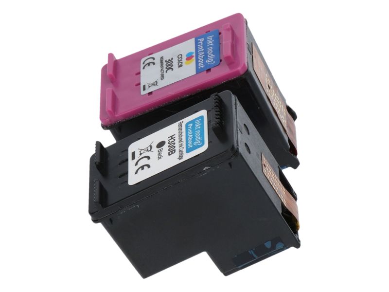 PrintAbout HP 300 Compatible Cartridge - Black + 3 Colors - Multipack (CN637EE)