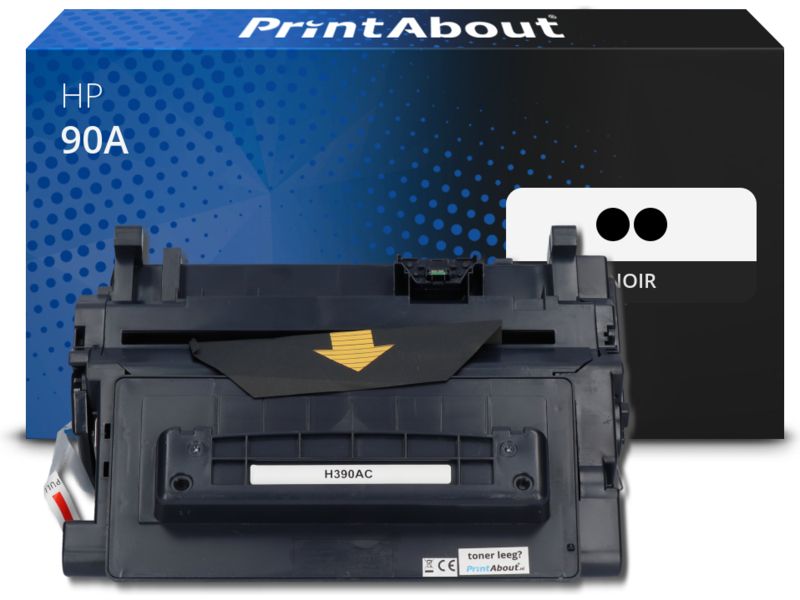 Toner compatible HP 90A PrintAbout (CE390AD) - paquet de 2 - Noir - Multipack