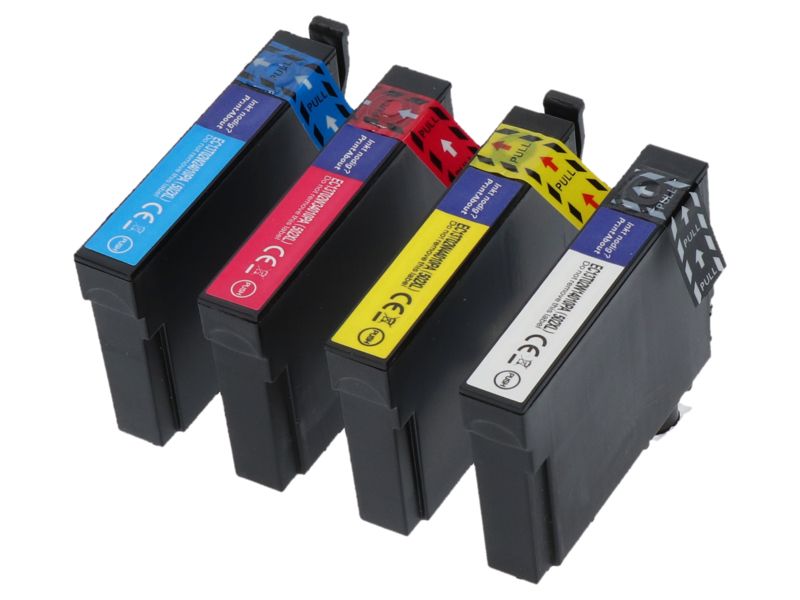 Cartouche compatible Epson 502XL (C13T02W64010) - 4 couleurs - Grande capacité - Multipack par PrintAbout