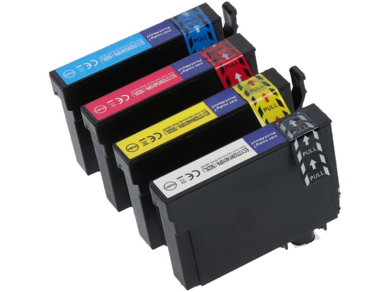 Cartouche compatible Epson 502XL (C13T02W64010) - 4 couleurs - Grande capacité - Multipack par PrintAbout