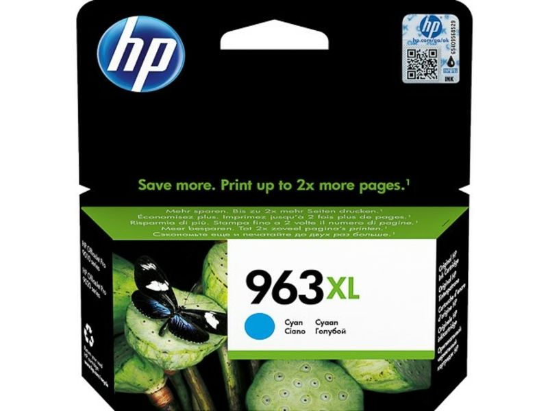 Cartucho de tinta HP 963XL - Ciano, alta capacidad