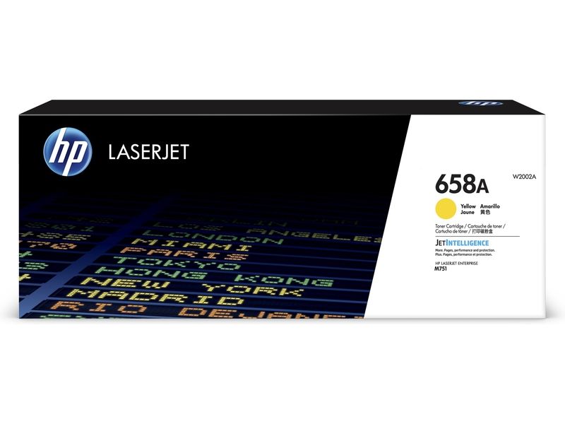 Cartouche toner HP 658A Jaune (W2002A)