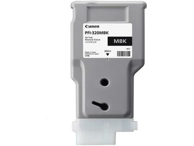 Cartouche d'encre Canon PFI-320MBK Noir mat - Grande capacité