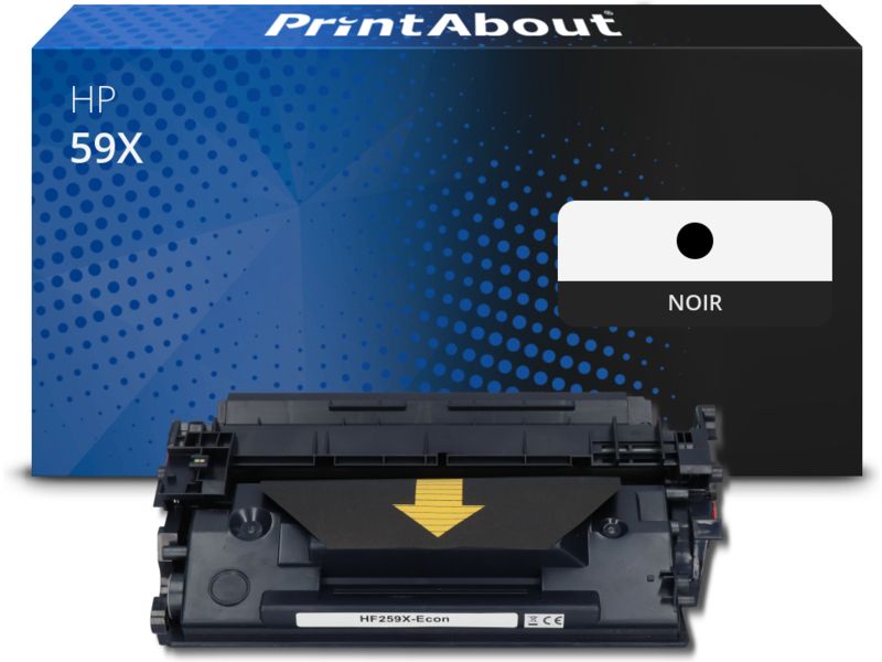 Toner compatible HP 59X (CF259X) - Noir - Grande capacité
