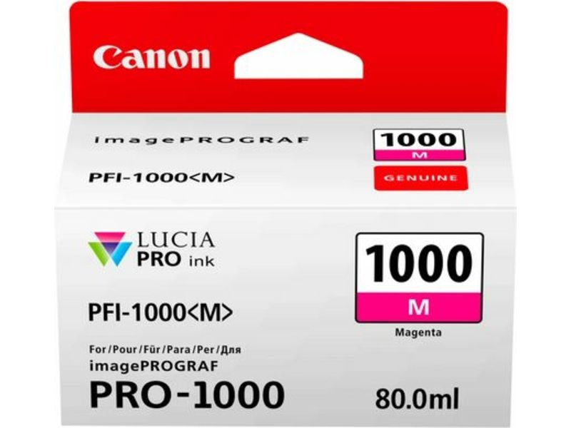 Canon PFI-1000M Magenta Ink Cartridge