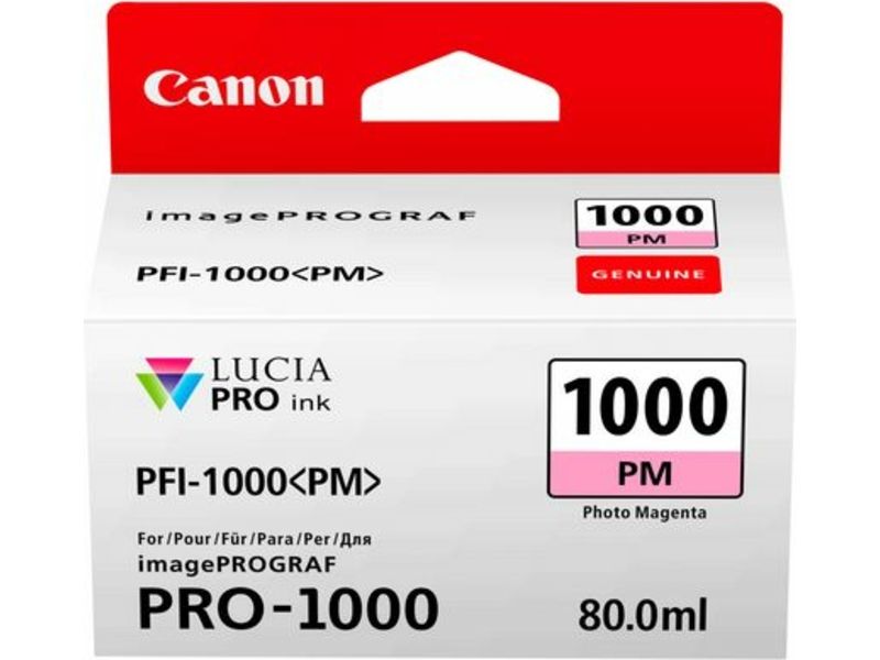 Canon PFI-1000PM Magenta Photo Ink Cartridge