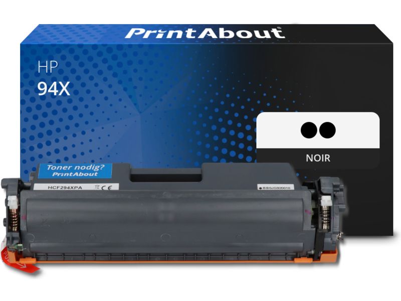 PrintAbout Compatible HP 94X (CF294XD) Toner - Pack of 2 - Black - High Capacity - Multipack