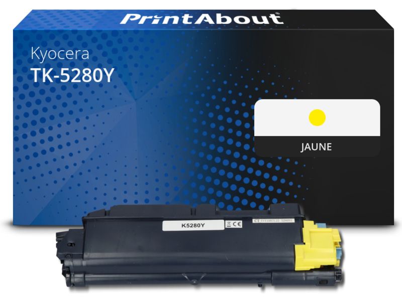 Toner compatible Kyocera TK-5280Y - Amarillo