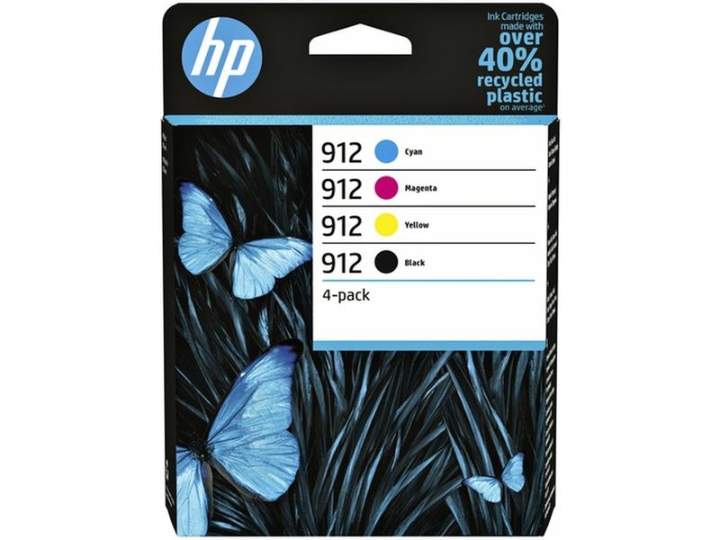 Cartucho de tinta HP 4 colores - Multipack (6ZC74AE)