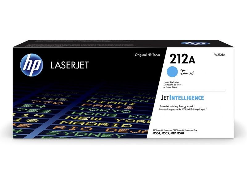Toner HP 212A cian (W2121A)