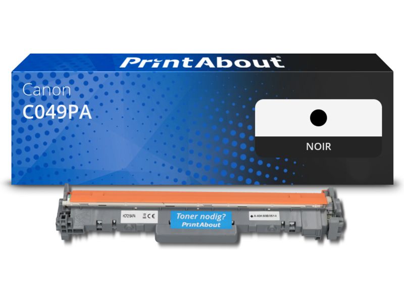 Tambour compatible Canon C049PA (2165C001) - Noir