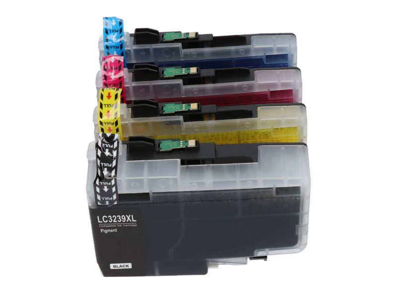Cartouche compatible Brother LC-3239XLBK/C/M/Y - 4 couleurs - Grande capacité - Multipack par PrintAbout