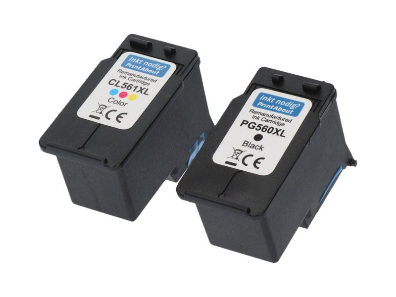 PrintAbout Canon Ink Cartridge XL - Black + 3 Color High Capacity Multipack