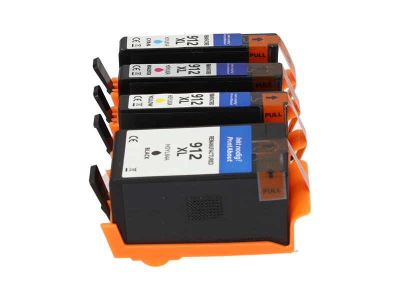 Cartucho compatible PrintAbout HP 912XL (3YP34AE) - 4 colores - Multipack