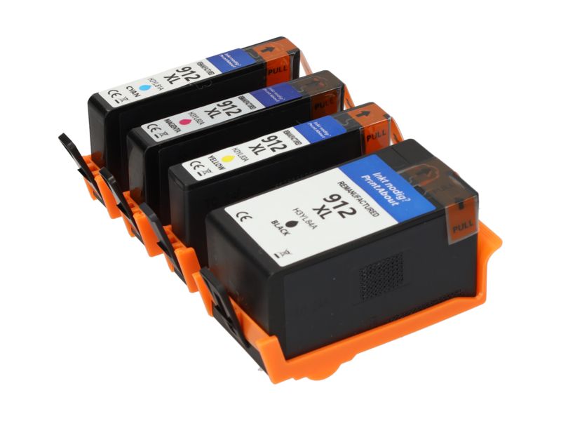 Cartucho compatible PrintAbout HP 912XL (3YP34AE) - 4 colores - Multipack