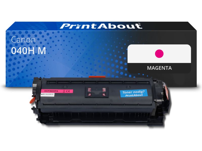 Toner compatible Canon 040H M - Magenta - Gran capacidad