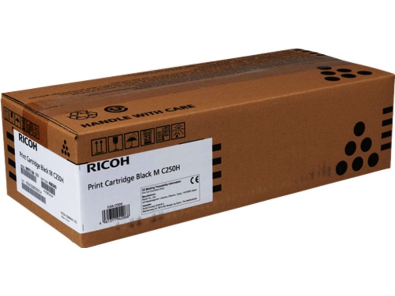 Toner Ricoh C250H Negro, 408340