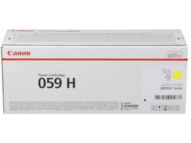 Toner Canon 059H Amarillo - Alta Capacidad