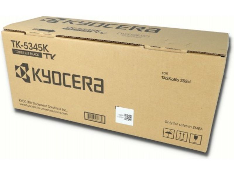 Toner Kyocera TK-5345K, Negro