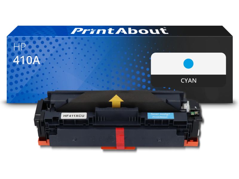PrintAbout Compatible HP 410A (CF411A) Cyan Toner